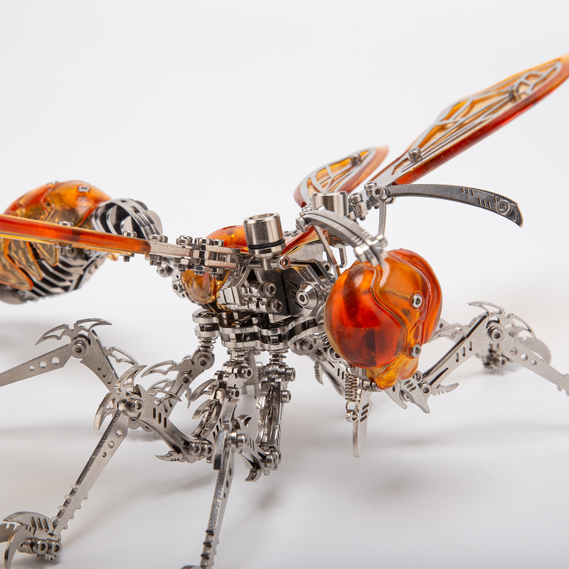 Mechanical Insects Combo: Wasp and Ant Metal Puzzle Kits - stirlingkit