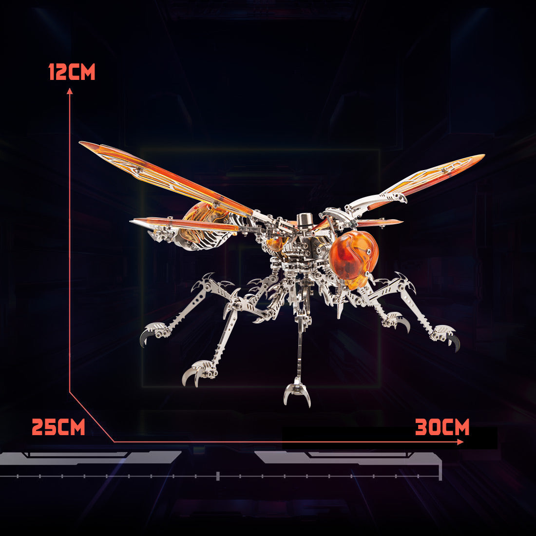 Mechanical Insects Combo: Wasp and Ant Metal Puzzle Kits - stirlingkit
