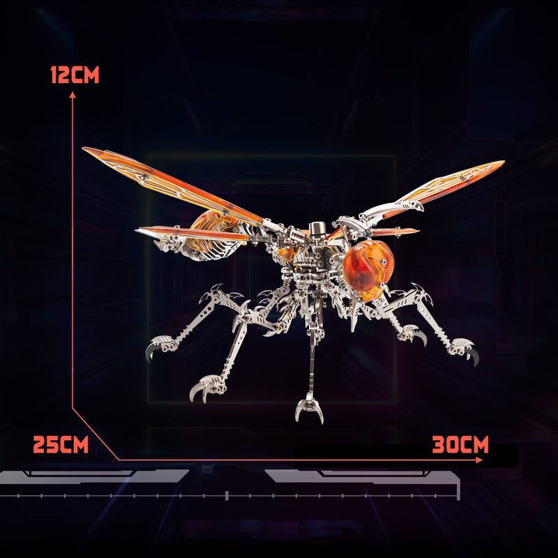 Mechanical Insects Combo: Wasp and Ant Metal Puzzle Kits - stirlingkit