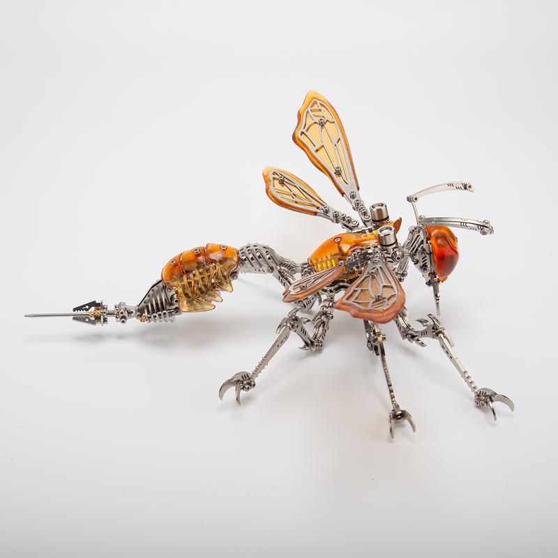 Mechanical Insects Combo: Wasp and Ant Metal Puzzle Kits - stirlingkit