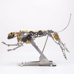 Mechanical Kinetic Running Leopard 3D Metal Model DIY Kit 398PCS