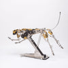 Mechanical Kinetic Running Leopard 3D Metal Model DIY Kit 398PCS