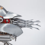 Mechanical Nautilus 3D Metal Model Building Kits with LED Light for Home Decor - stirlingkit