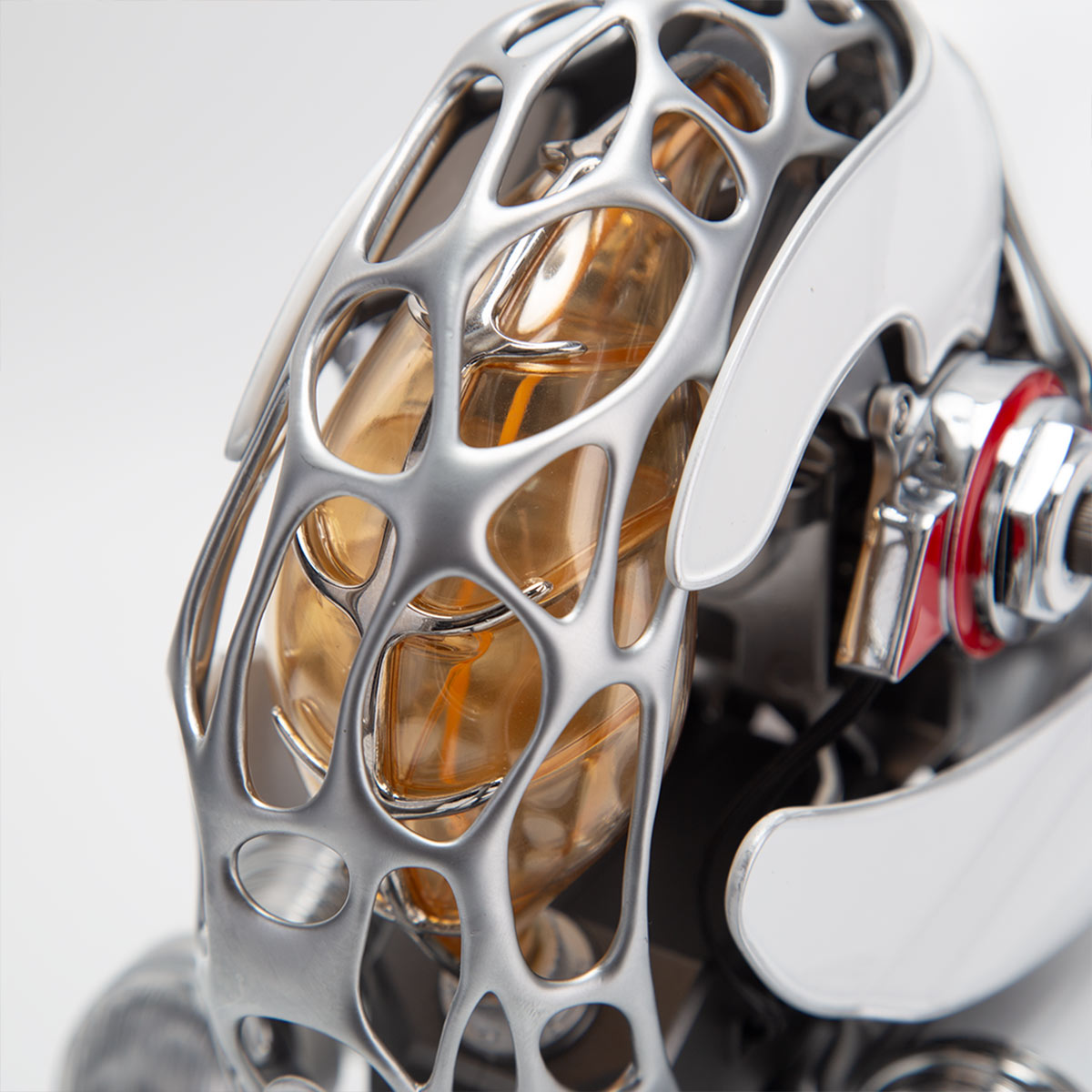 Mechanical Nautilus 3D Metal Model Building Kits with LED Light for Home Decor - stirlingkit