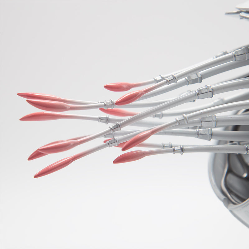 Mechanical Nautilus 3D Metal Model Building Kits with LED Light for Home Decor - stirlingkit
