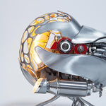 Mechanical Nautilus 3D Metal Model Building Kits with LED Light for Home Decor - stirlingkit