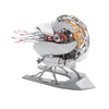 Mechanical Nautilus 3D Metal Model Building Kits with LED Light for Home Decor - stirlingkit