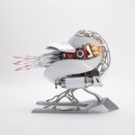 Mechanical Nautilus 3D Metal Model Building Kits with LED Light for Home Decor - stirlingkit