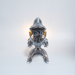 Mechanical Nautilus 3D Metal Model Building Kits with LED Light for Home Decor - stirlingkit