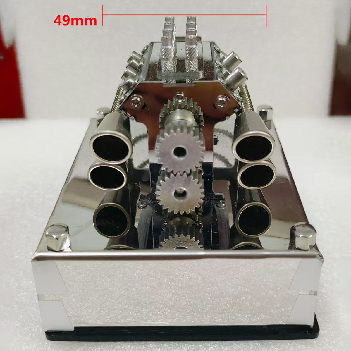 Mechanical Rhino Beetle Metal V8 Engine Model That Runs - stirlingkit
