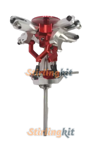 Metal DFC 4-rotor heads for FLISHRC 450 Size Large Scale RC Helicopter Model - stirlingkit