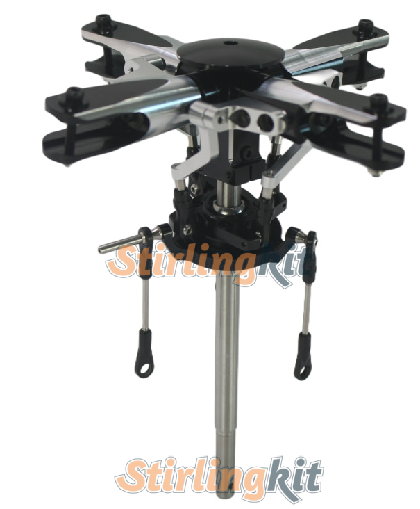 Metal DFC Rotor Head for FLISHRC FL500 Large Scale RC Helicopter Model - stirlingkit