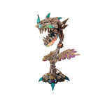 Metal Piranha Plant Flower Building Kit Toys 400PCS+ LED Lighting - stirlingkit