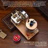Metal Twin-Cylinder Steam Engine Model with Dynamic Balanced Crankshaft RTR - stirlingkit
