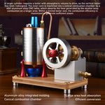 Metal Twin-Cylinder Steam Engine Model with Dynamic Balanced Crankshaft RTR - stirlingkit