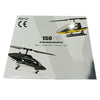 Micro R/C F150BL V3 Airwolf Helicopter with LED Lights Entry-level 5CH RTF RC Helicopter - stirlingkit