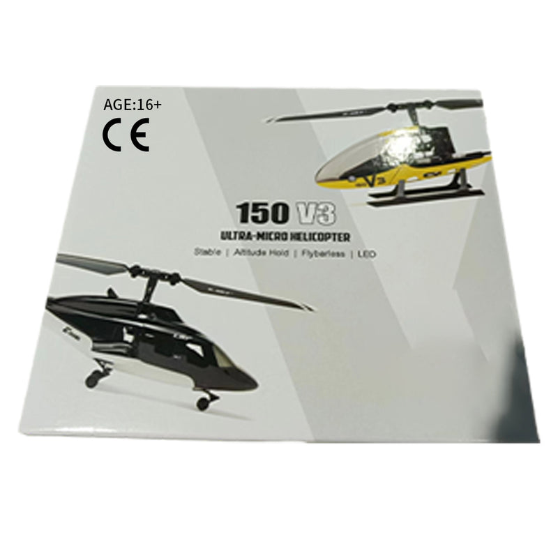 Micro R/C F150BL V3 Airwolf Helicopter with LED Lights Entry-level 5CH RTF RC Helicopter - stirlingkit