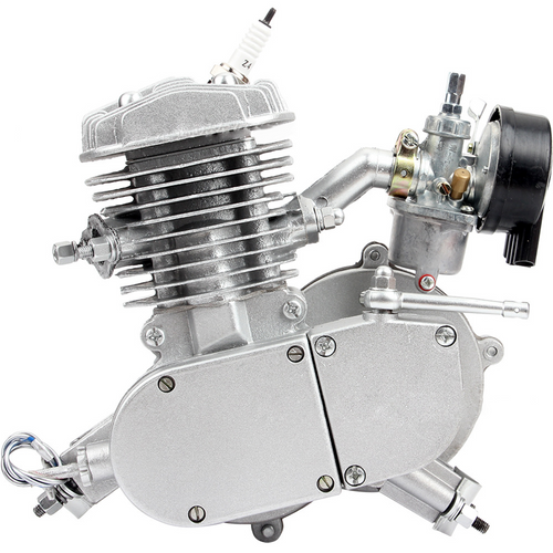 Mini Beach Motorcycle Engine 80CC 2-Stroke CNC Single-Cylinder Pull-Start Gas Engine RTR - stirlingkit