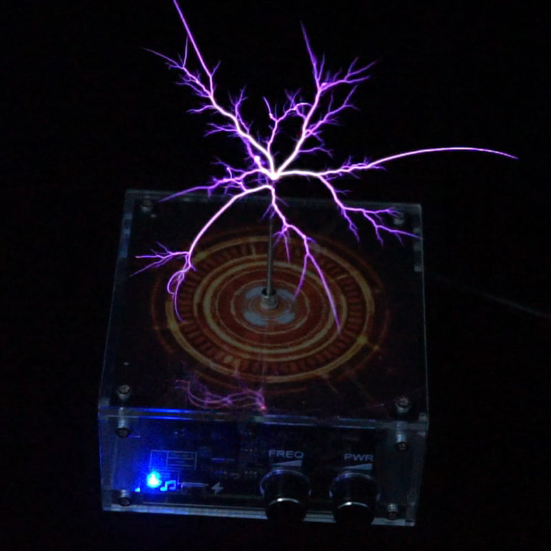 Mini Bluetooth Musical Tesla Coil Christmas Santa Claus Magic - stirlingkit
