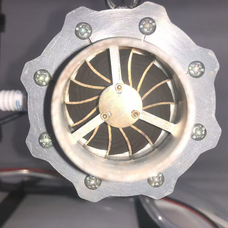 Mini Gas Turbine Turbojet Engine Model Desktop Aircraft Turbine Display