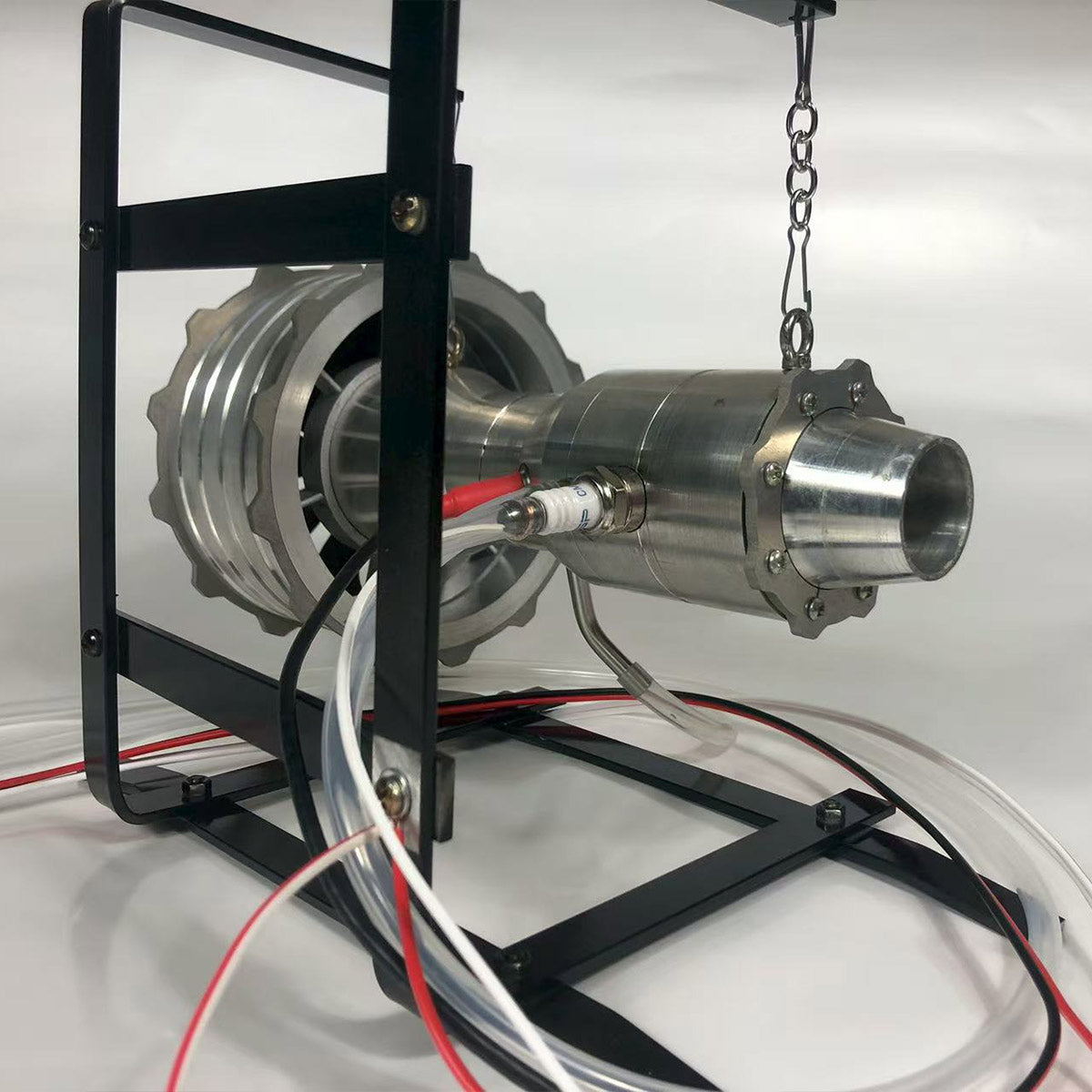 Mini Gas Turbine Turbojet Engine Model Desktop Aircraft Turbine Display