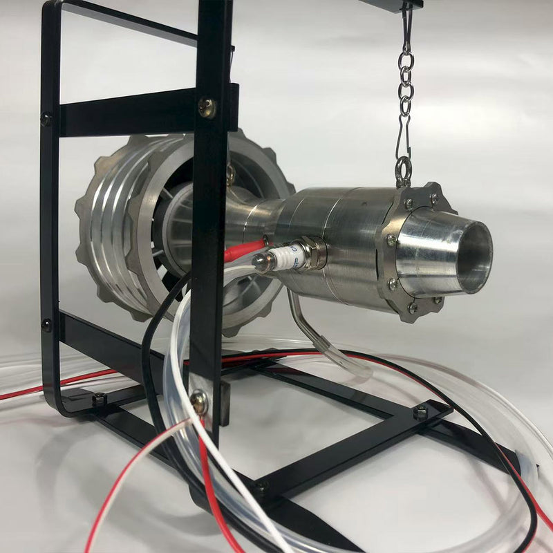 Mini Gas Turbine Turbojet Engine Model Desktop Aircraft Turbine Display