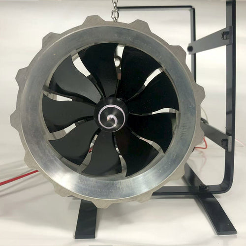 Mini Gas Turbine Turbojet Engine Model Desktop Aircraft Turbine Display
