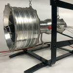 Mini Gas Turbine Turbojet Engine Model Desktop Aircraft Turbine Display