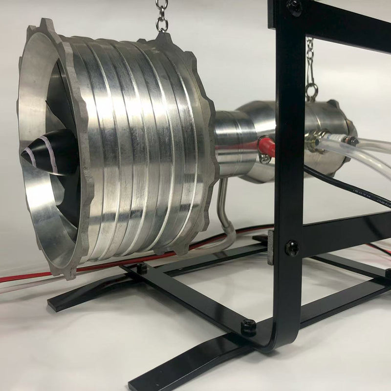 Mini Gas Turbine Turbojet Engine Model Desktop Aircraft Turbine Display