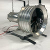 Mini Gas Turbine Turbojet Engine Model Desktop Aircraft Turbine Display