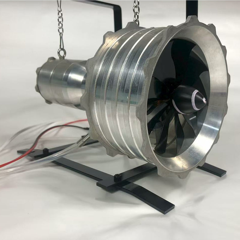 Mini Gas Turbine Turbojet Engine Model Desktop Aircraft Turbine Display