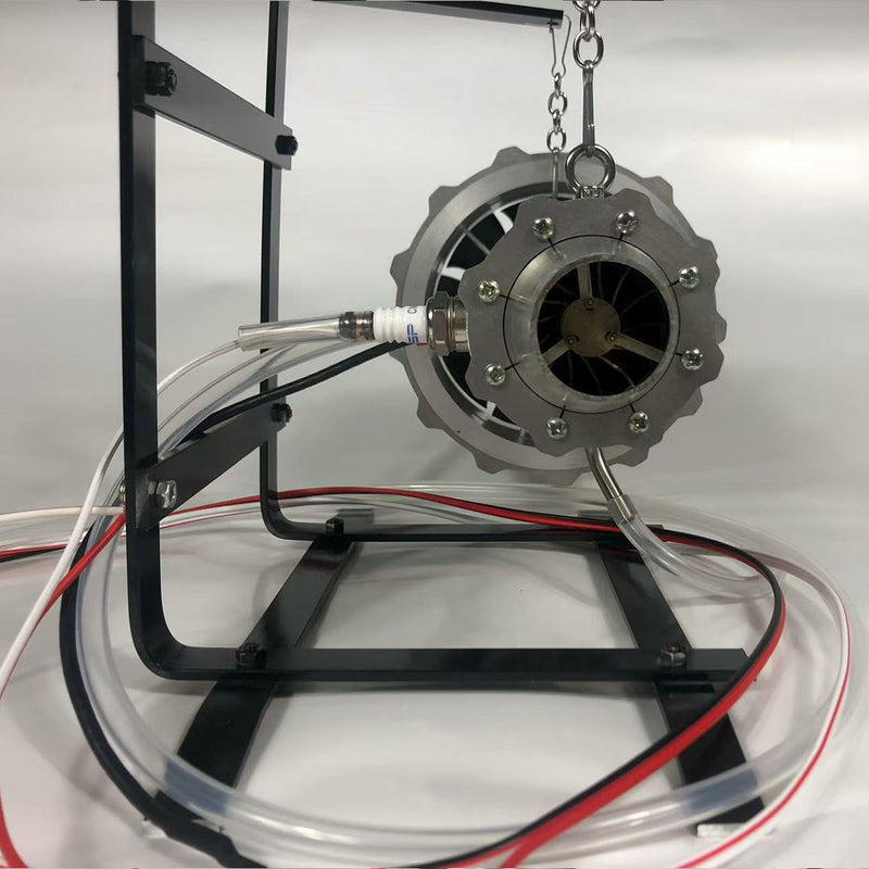 Mini Gas Turbine Turbojet Engine Model Desktop Aircraft Turbine Display