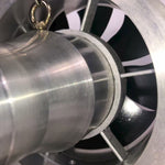 Mini Gas Turbine Turbojet Engine Model Desktop Aircraft Turbine Display