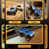 Mini RC Monster Truck F150 2.4G 4WD Full Proportional Desktop Off-Road Bigfoot 4X4 RC Car Crawler Model RTR 1/36 - stirlingkit