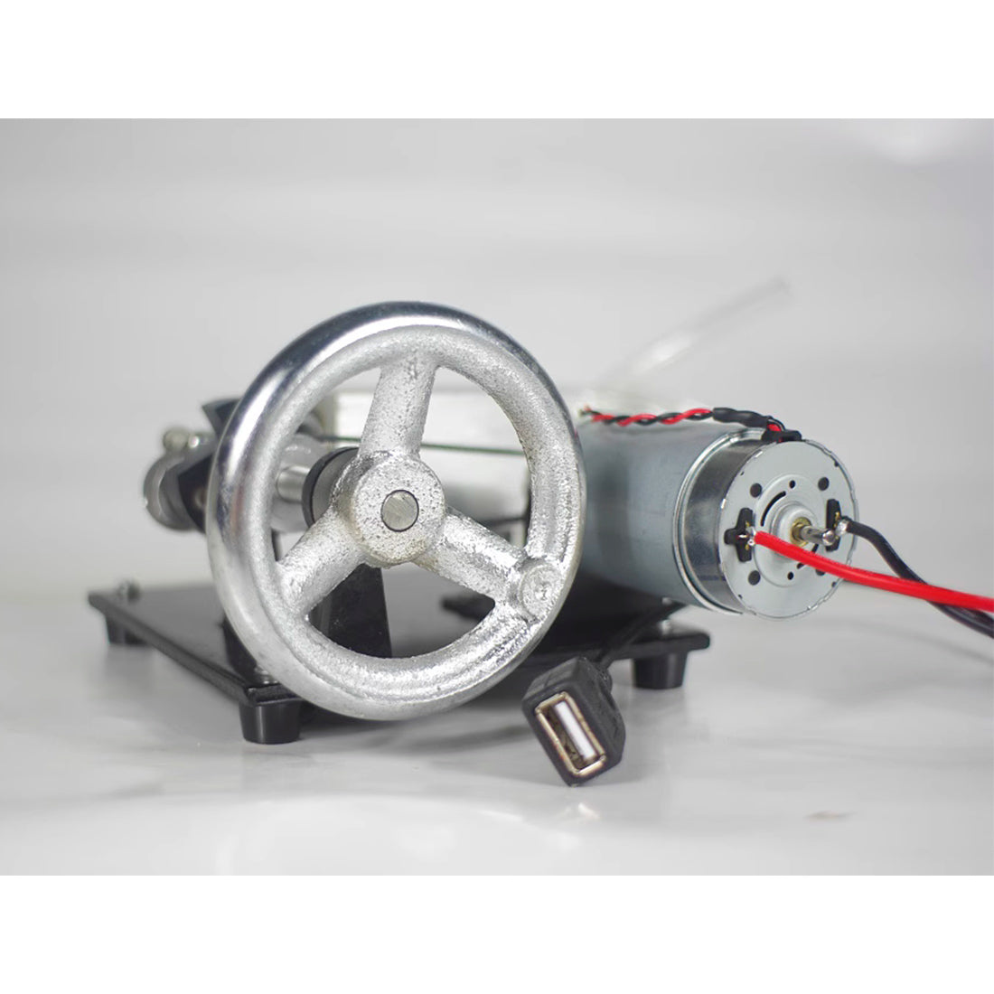 Miniature Horizontal Single Cylinder Steam Engine Generator Model Kits ...