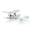 MinimumRC Shrimp V2 Mini Fixed-Wing Aircraft RC 3CH Ultralight Biplane Model Toy - stirlingkit