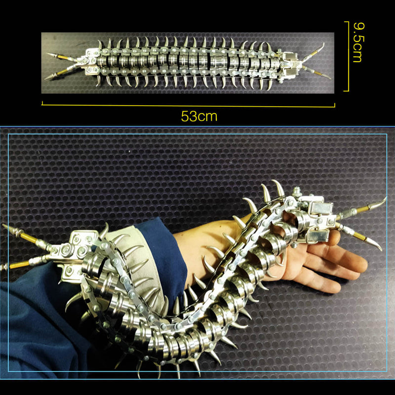 Movable Centipede 3D DIY Metal Assembly Model Building Kits - stirlingkit