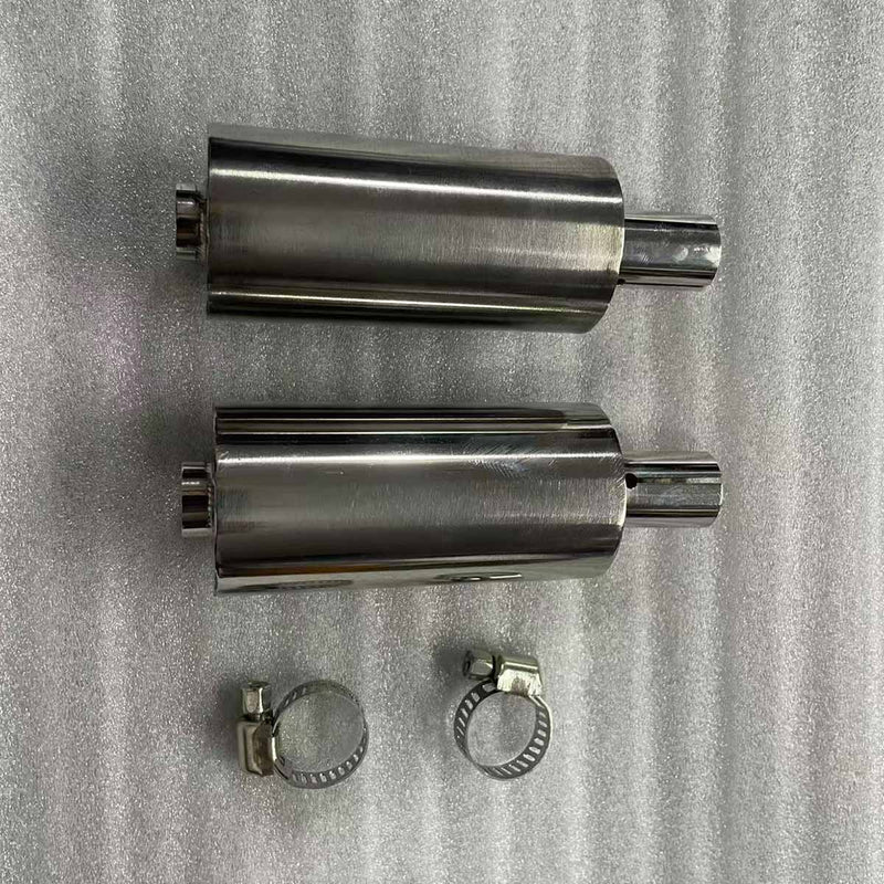 Mufflers for ENJOMOR GS-V8 PRO Gasoline V8 Engine Model - stirlingkit