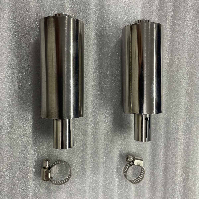 Mufflers for ENJOMOR GS-V8 PRO Gasoline V8 Engine Model