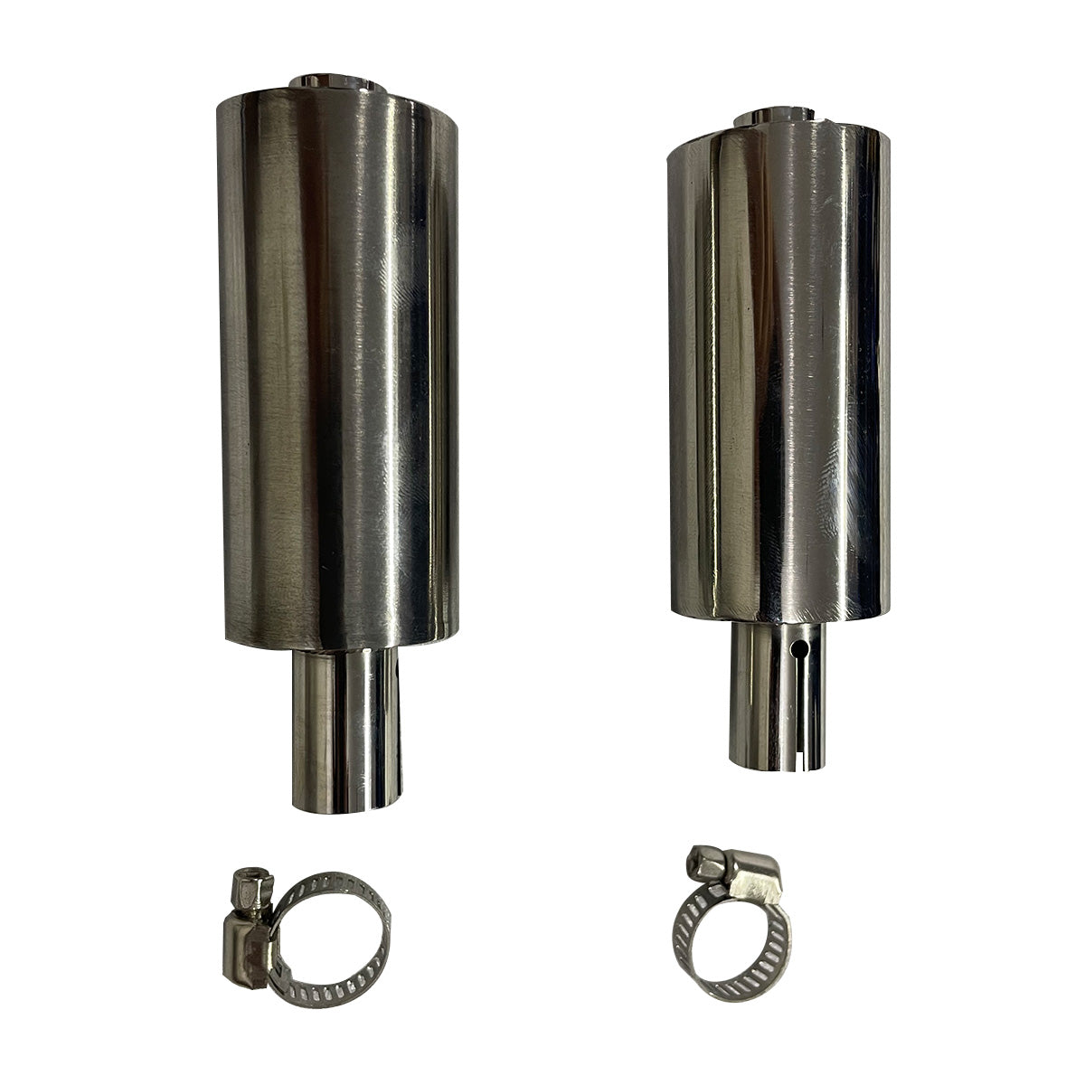 Mufflers for ENJOMOR GS-V8 PRO Gasoline V8 Engine Model - stirlingkit