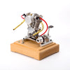 MUSA Hoglet Mini V-twin Engine  V2 Gasoline 4-Stroke Engine Motorcycle With Kickstarter - stirlingkit