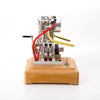 MUSA Hoglet Mini V-twin Engine  V2 Gasoline 4-Stroke Engine Motorcycle With Kickstarter - stirlingkit