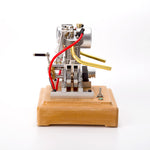 MUSA Hoglet Mini V-twin Engine  V2 Gasoline 4-Stroke Engine Motorcycle With Kickstarter - stirlingkit