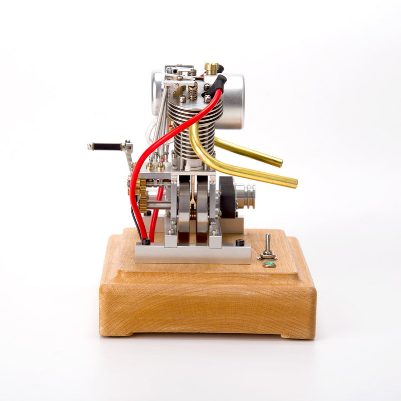 MUSA Hoglet Mini V-twin Engine  V2 Gasoline 4-Stroke Engine Motorcycle With Kickstarter - stirlingkit