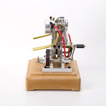 MUSA Hoglet Mini V-twin Engine  V2 Gasoline 4-Stroke Engine Motorcycle With Kickstarter - stirlingkit
