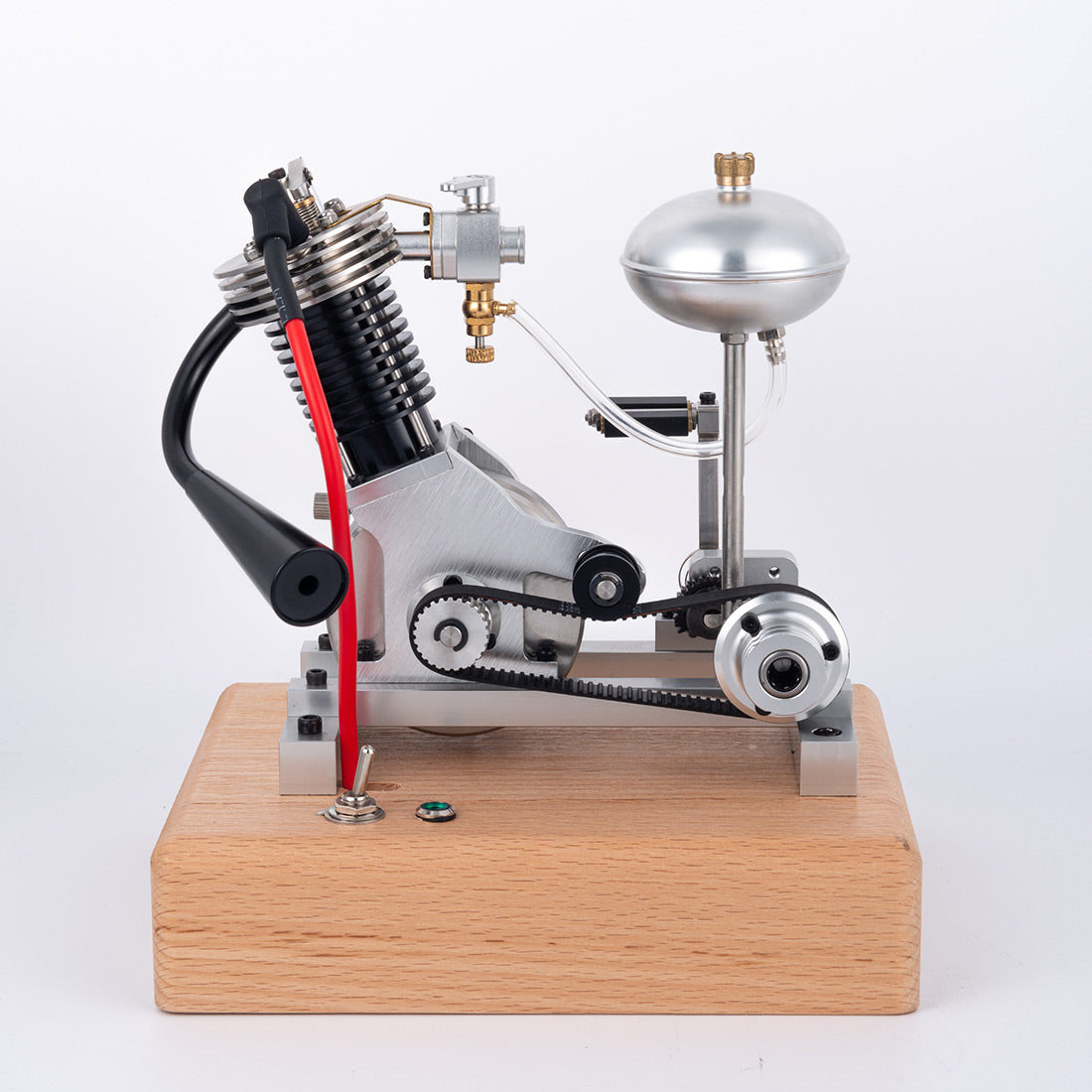 MUSA Hoglet V1 Single-Cylinder 4-Stroke Kickstart Mini Gas Motorcycle Engine Model RTR Version Biker Gift - stirlingkit