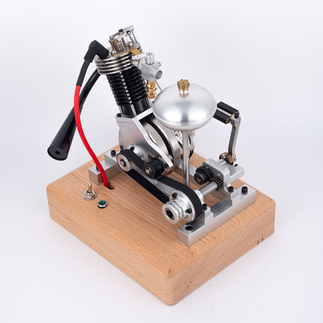 MUSA Hoglet V1 Single-Cylinder 4-Stroke Kickstart Mini Gas Motorcycle Engine Model RTR Version Biker Gift - stirlingkit