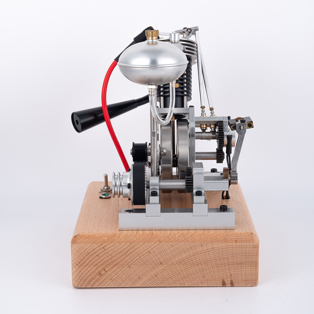 MUSA Hoglet V1 Single-Cylinder 4-Stroke Kickstart Mini Gas Motorcycle Engine Model RTR Version Biker Gift - stirlingkit