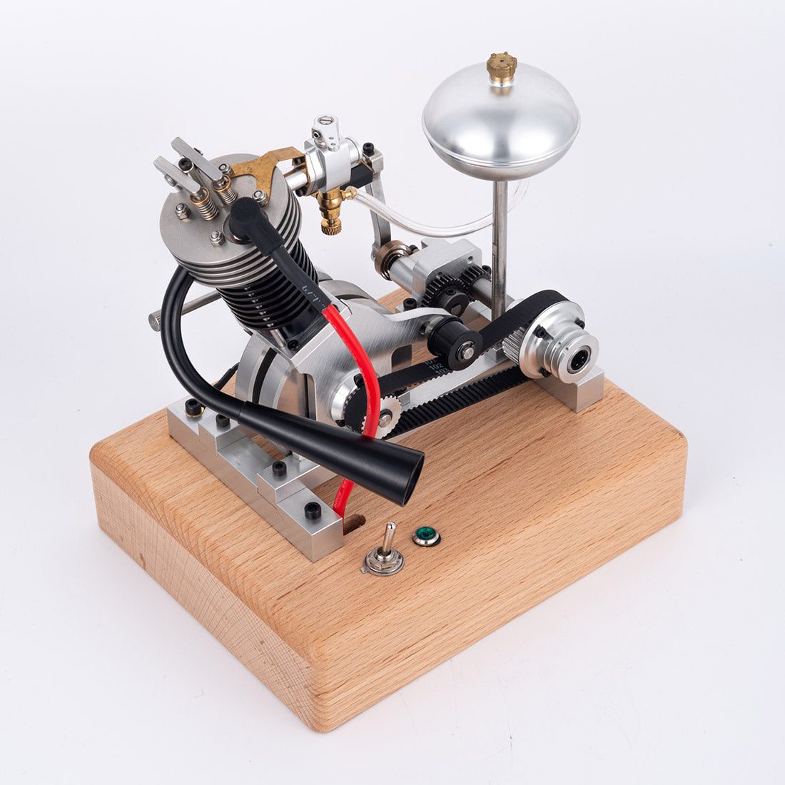 MUSA Hoglet V1 Single-Cylinder 4-Stroke Kickstart Mini Gas Motorcycle Engine Model RTR Version Biker Gift - stirlingkit
