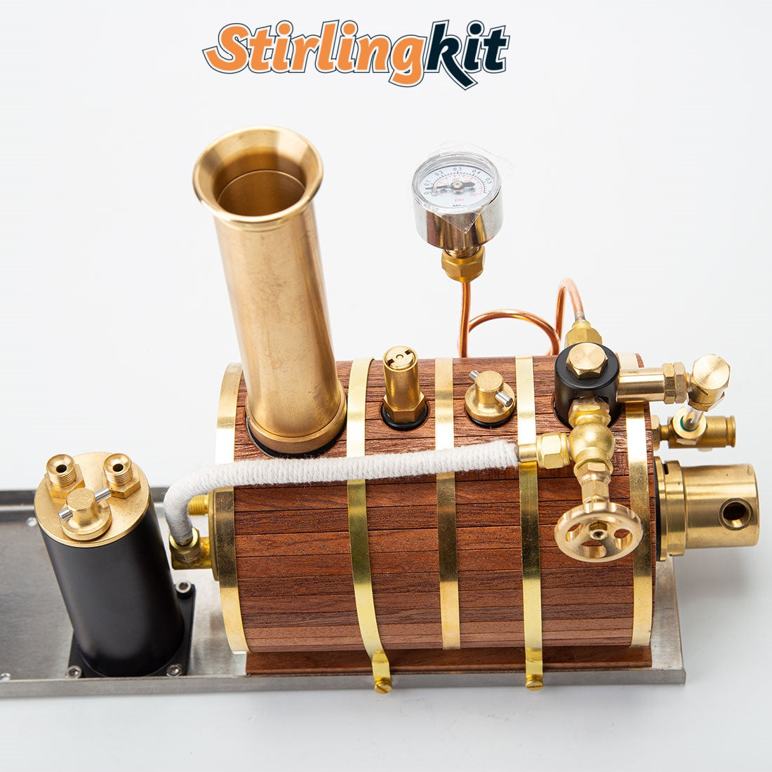 Model Steam Boiler kit 200ml for Steam Engines Model Steam Boats - stirlingkit